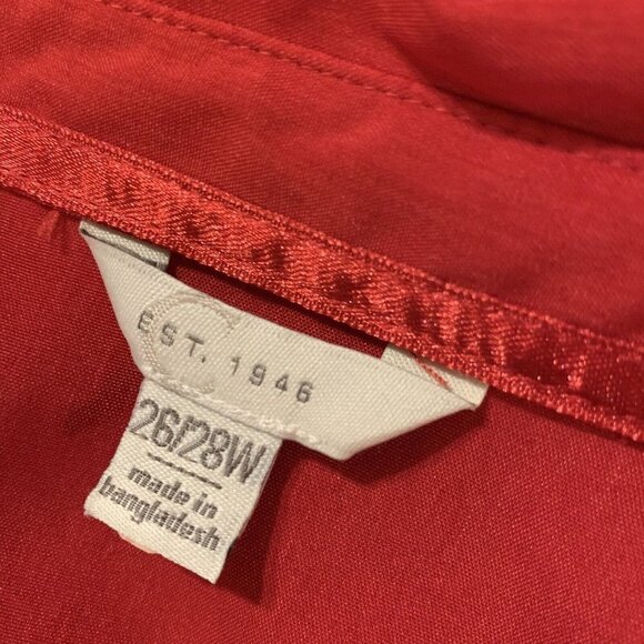 EST 1946. Size 26/28W. Seriously Gorgeous Rhinestone Button Down Shirt. B43 - Picture 7 of 8